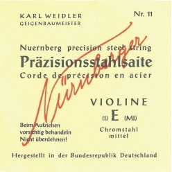 Nürnberger 7163333 Struny do skrzypiec Präzision Pełny rdzeń